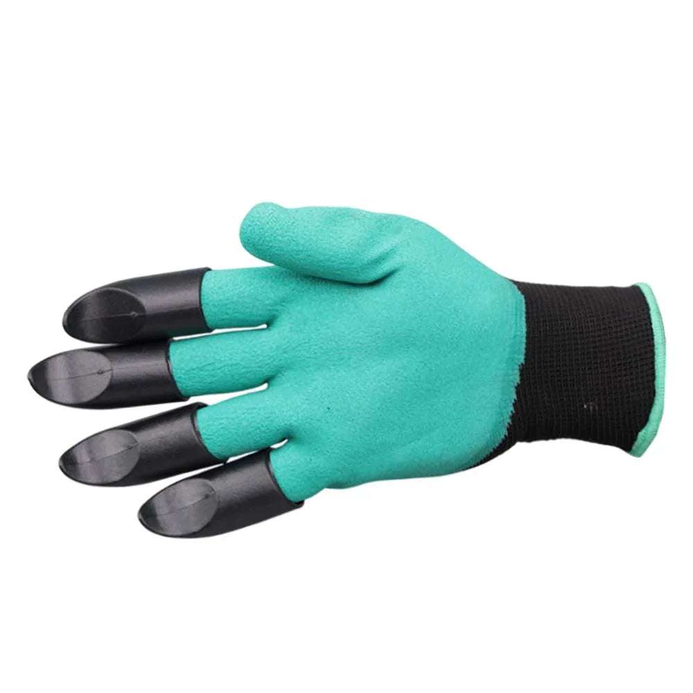 Go4ganics washable garden gloves with non-slip grip, designed for planting and gardening protection.