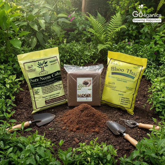 Ideal Potting Mixture Preparation for Healthy Plant Growth - Go4ganics