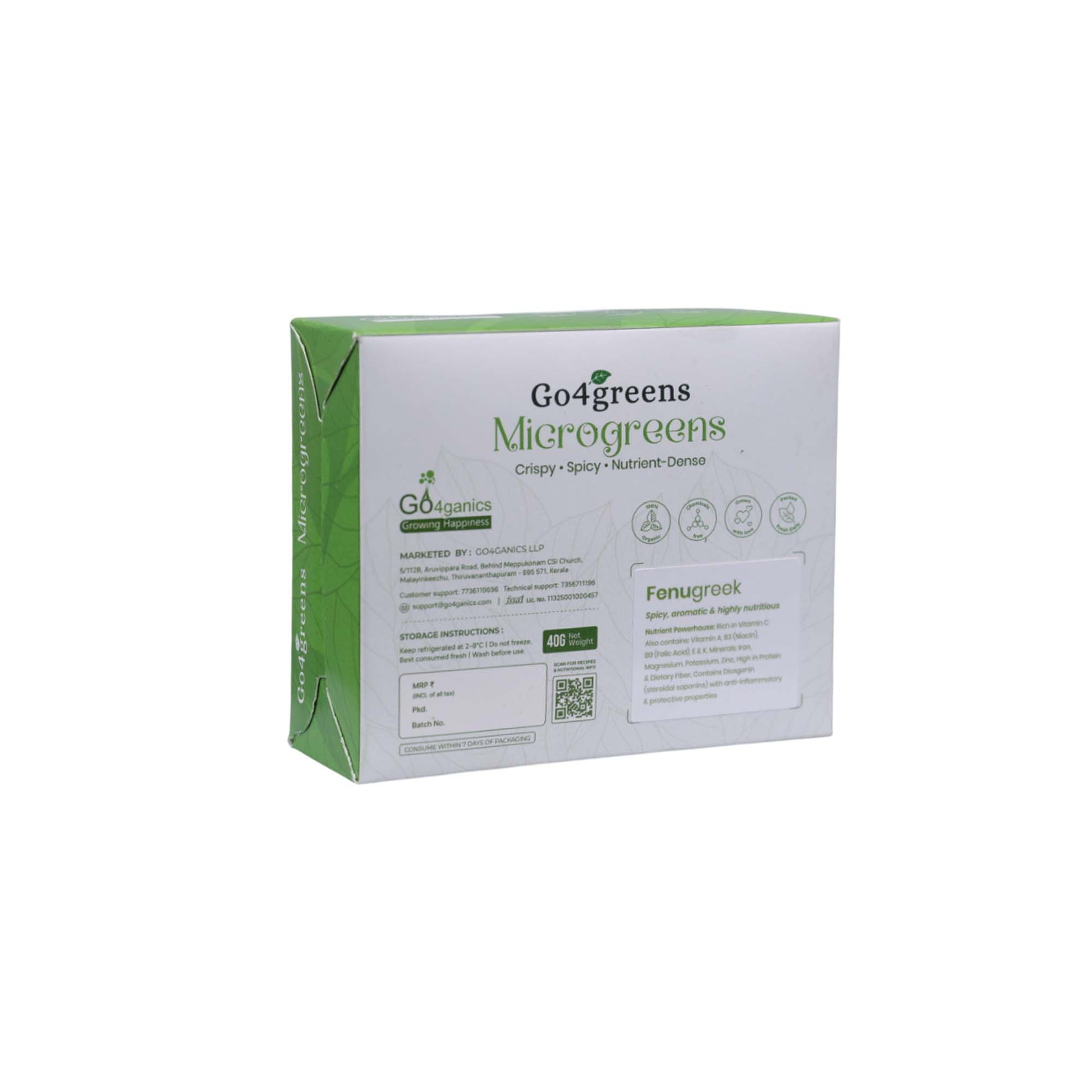 Fenugreek Microgreens