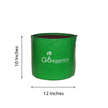 HDPE Grow Bag (Any Size - Minimum order 5 pcs) 12x10 Inches