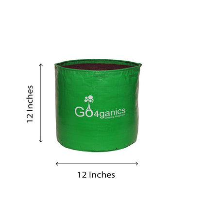 HDPE Grow Bag (Any Size - Minimum order 5 pcs) 12x12 Inches