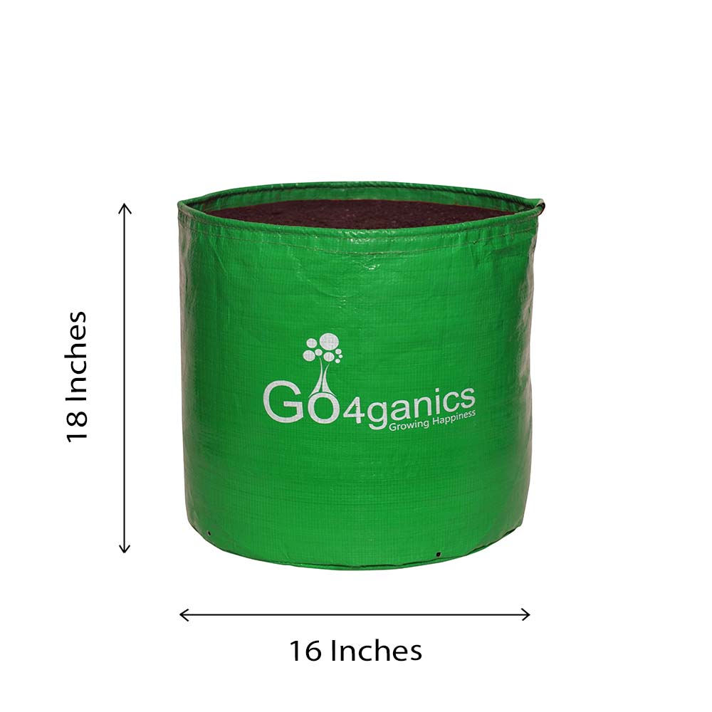 HDPE Grow Bag (Any Size - Minimum order 5 pcs) 16x18 Inches