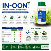 In-oon (Humic Formulation) - Root Growth Booster for Plants
