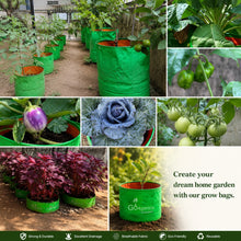 HDPE Grow Bags 18x21 Inches – Large Grow Bags for Gourds, Papaya, Banana & Tuber Crops | Terrace Garden
