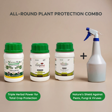 All-Round Plant Protection Combo (Each 250 ml) With Spray (1 Lr)