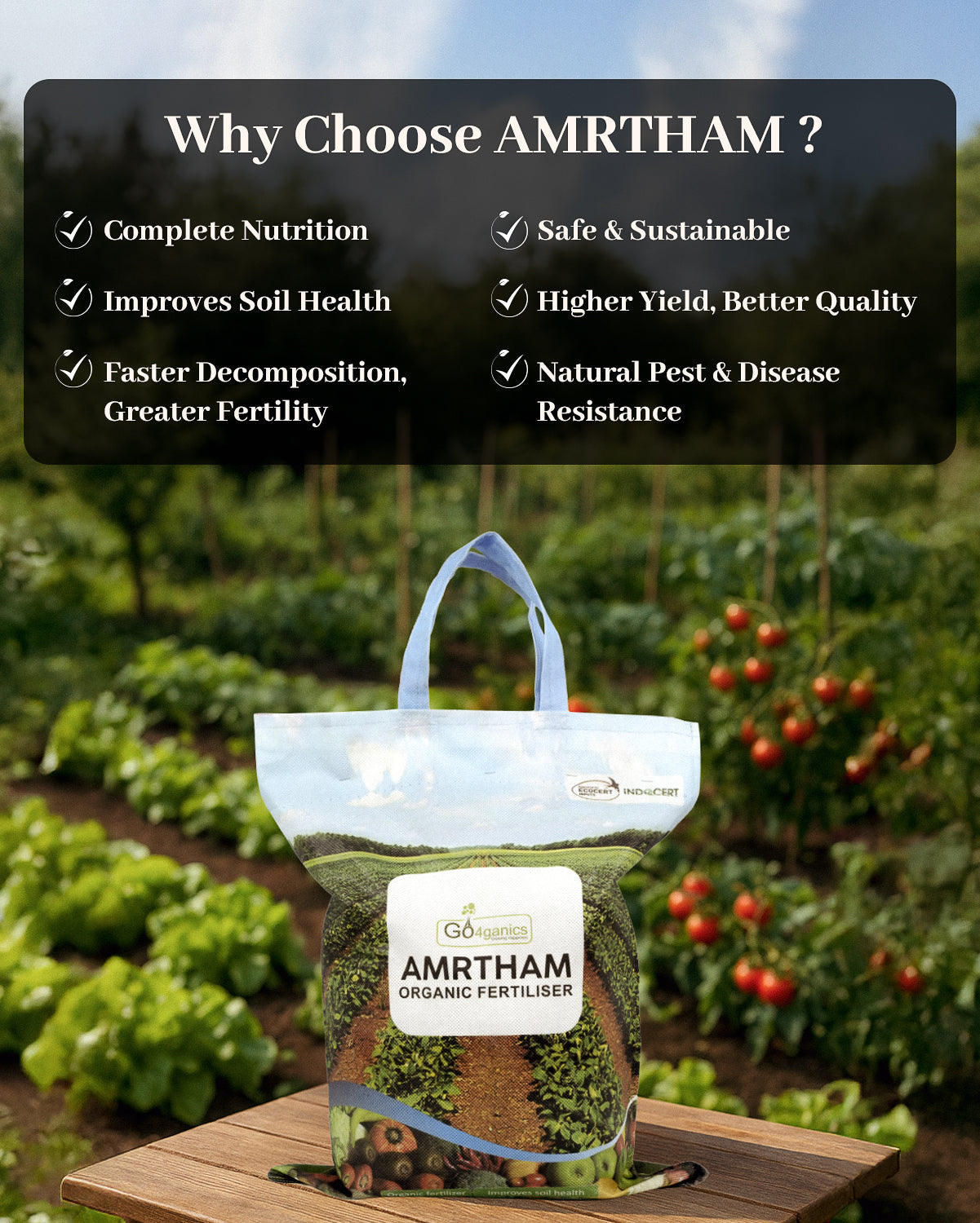 Amrtham (De-Oiled Cake Fertilizer - Powder)