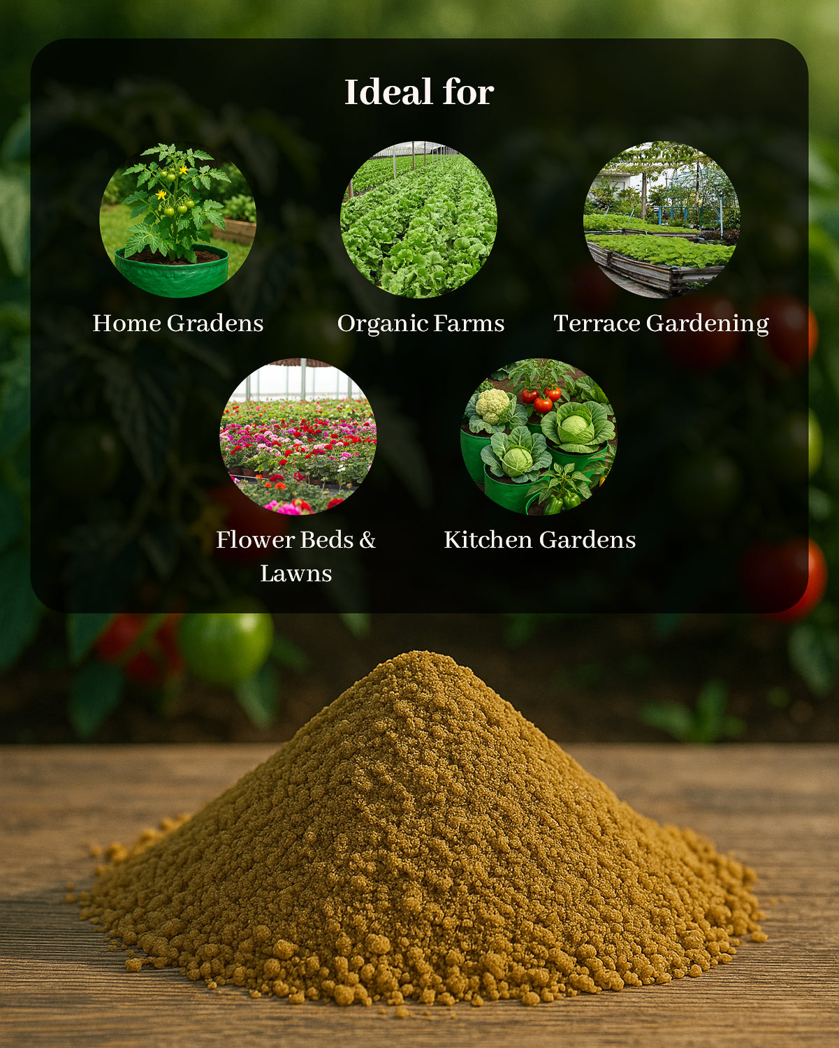 Amrtham (De-Oiled Cake Fertilizer - Powder)