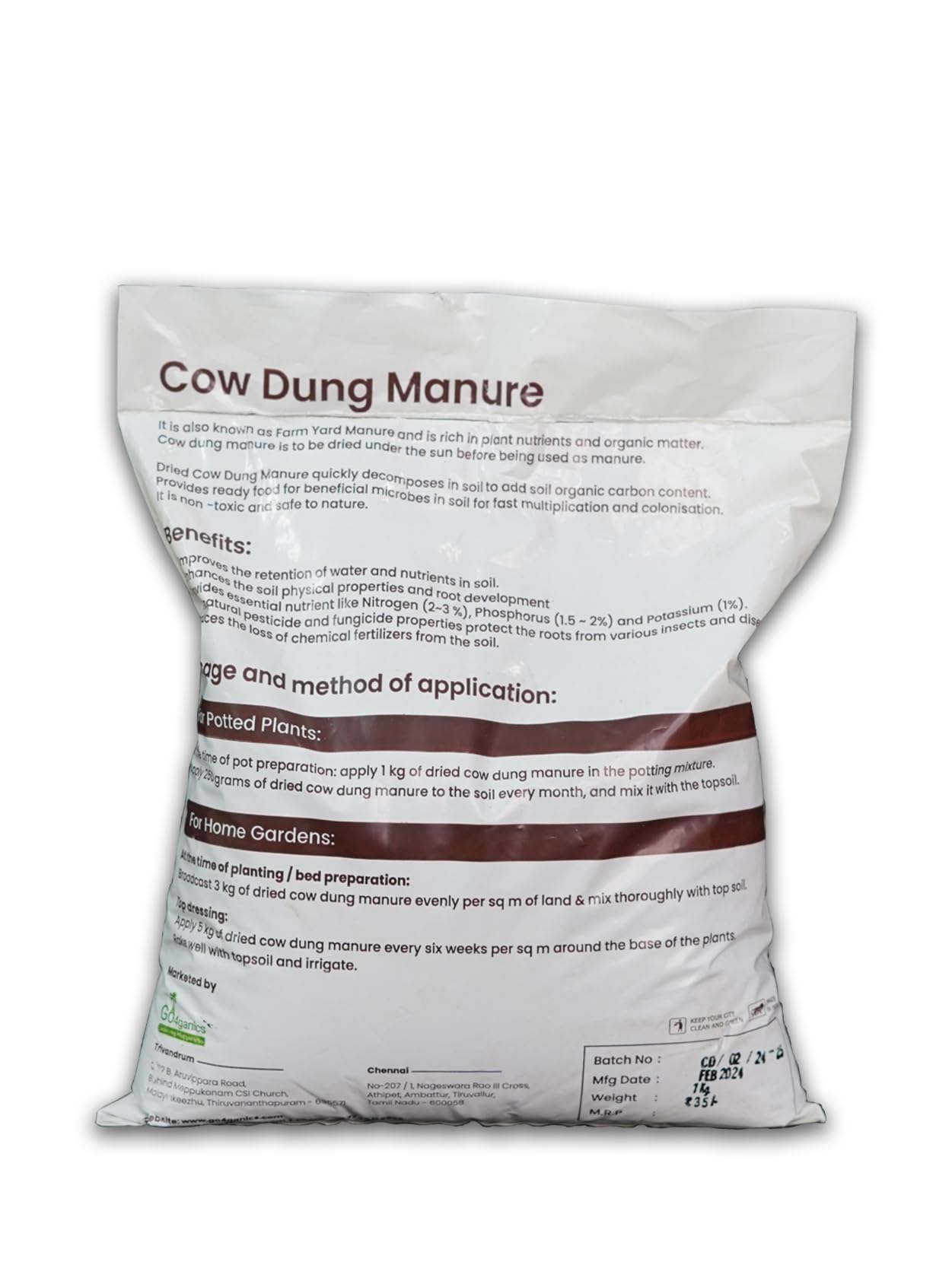Cow Dung Powder