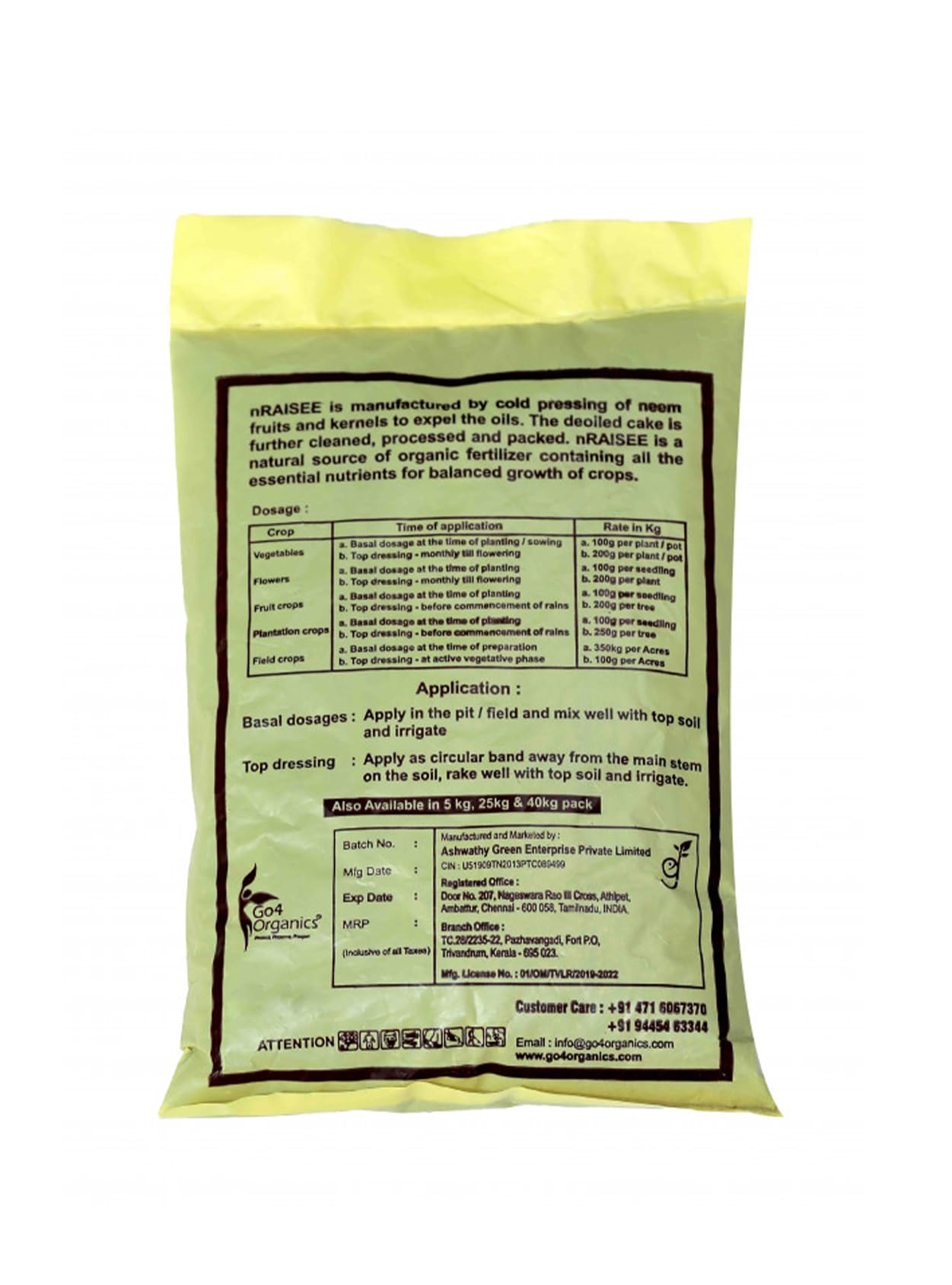 NRaisee (Neem Cake Powder)