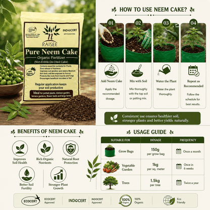 Complete Soil Health Combo - Premium Organic fertilizers for home garden