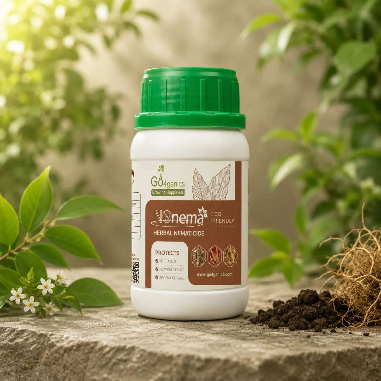 🎁 Nonema – Best Organic Nematicide for Plants | Root Knot Nematode Treatment - 50ml