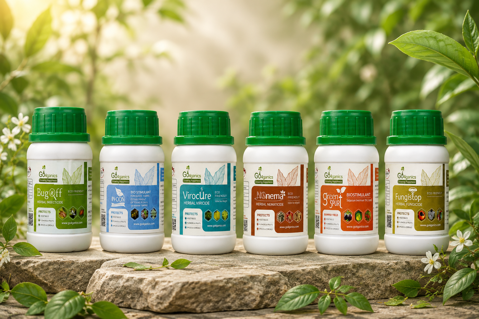 Go4ganics Organic plant care products for home garden
