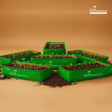 HDPE Grow Bag Rectangular (Choose Any Size - Minimum order 5 pcs)