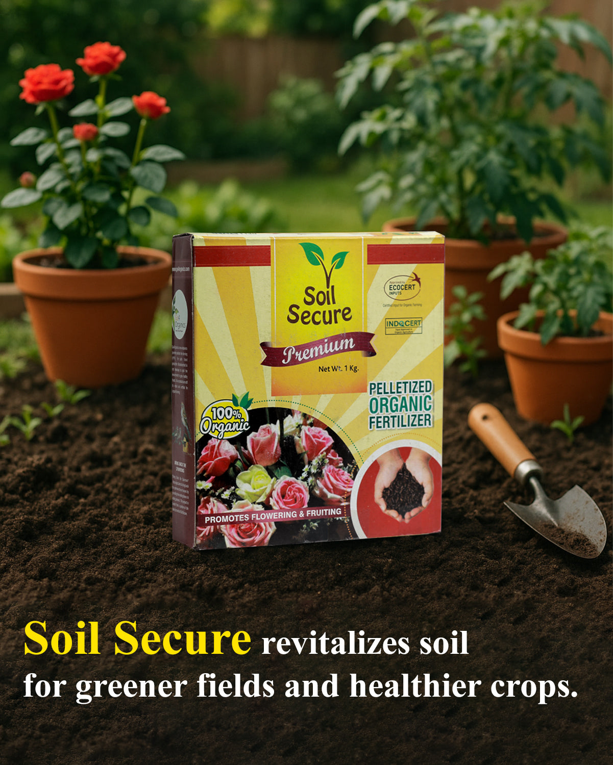 Soil Secure (De-Oiled Cake Fertilizer - Granule)