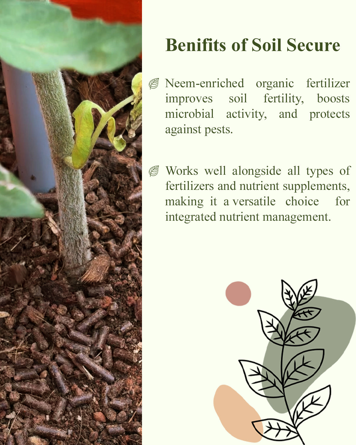 Soil Secure (De-Oiled Cake Fertilizer - Granule)