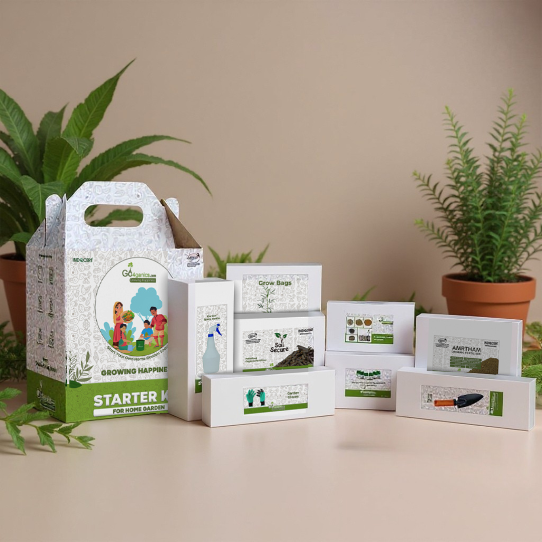 organic home garden seed kit Organic Home Garden Starter Kit