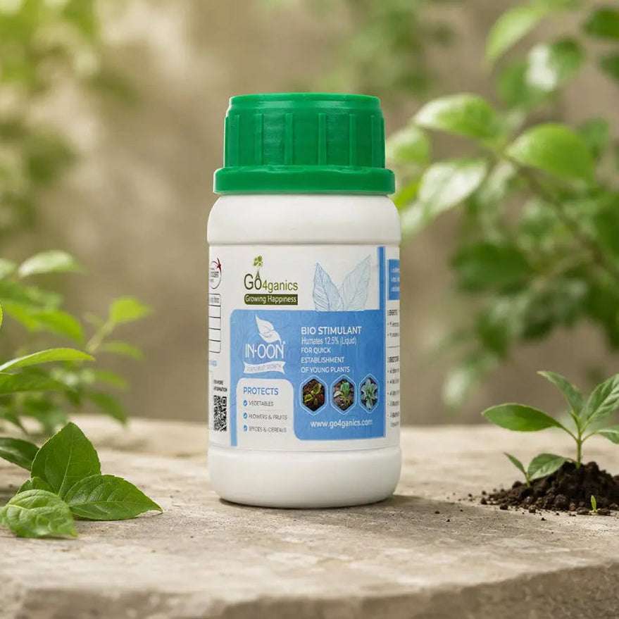 🎁 In-oon – Best Humic Acid for Plants | Root Growth Booster & Fulvic Acid Fertilizer - 50ml
