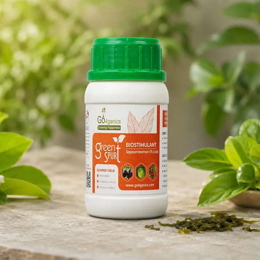 🎁 Green Spurt – Best Plant Growth Booster for Home Garden | Flowering & Fruit Setting Booster - 50ml