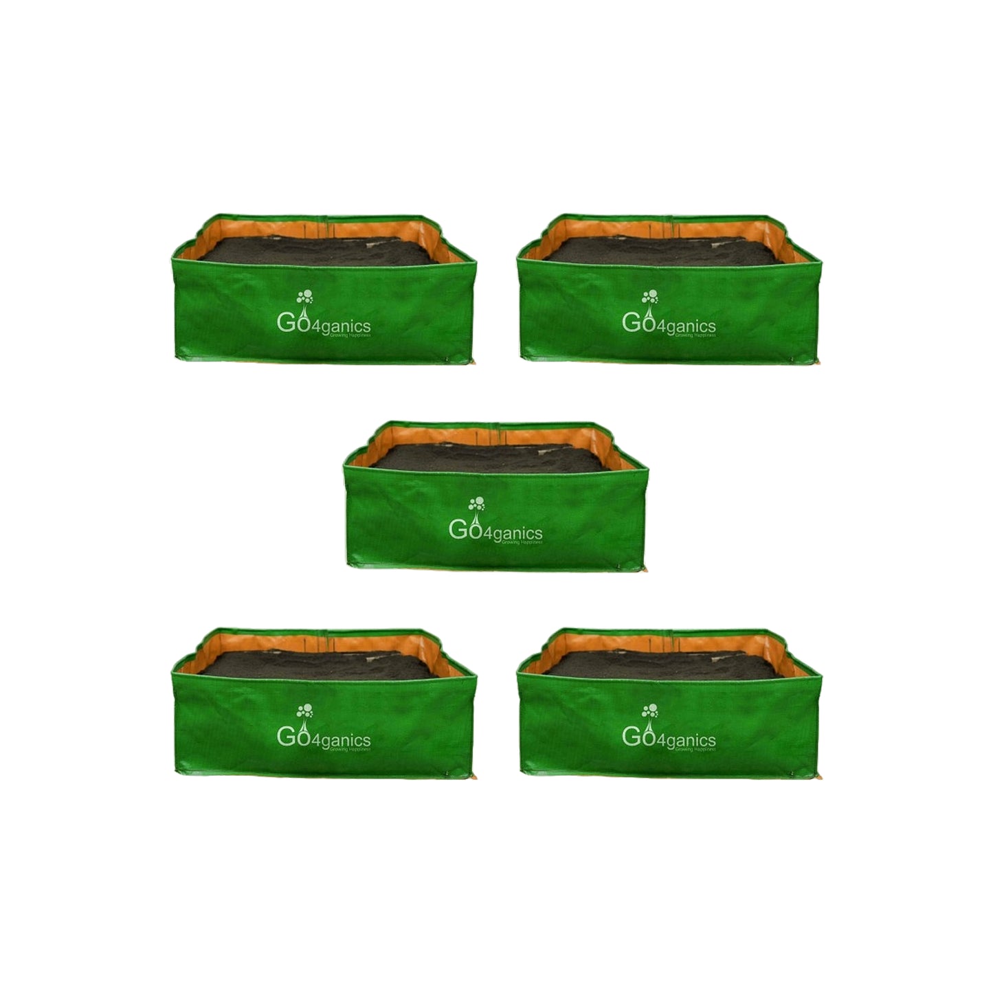 HDPE Grow Bag (Any Size - Total 5 pcs)
