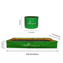XL Vegetable HDPE Bags for Terrace & Balcony Gardening (Pack of 5)