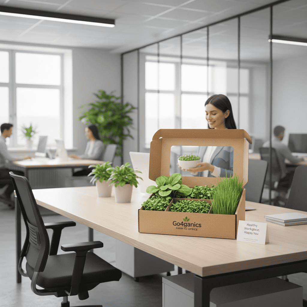 Corporate Wellness Microgreens