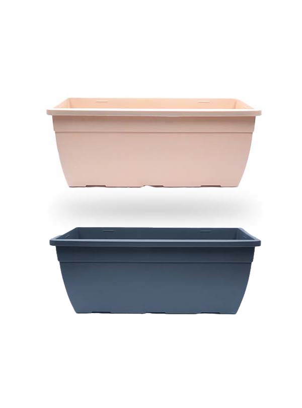 RECTANGULAR POT  20" CAMEL