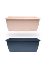 RECTANGULAR POT  20" CAMEL
