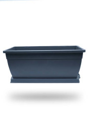 SMART TRAY FOR RECTANGULAR POT 20" GREY