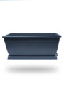 SMART TRAY FOR RECTANGULAR POT 20" GREY