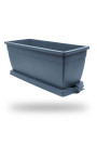 SMART TRAY FOR RECTANGULAR POT 20" GREY