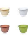 TUKA HANGING POT 25 -1 TIER WHITE