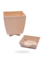 SQUARE POT - CHATURA 3.3" WITH SMART TRAY