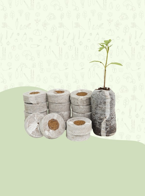 COCO PEAT COINS (50 PCS)