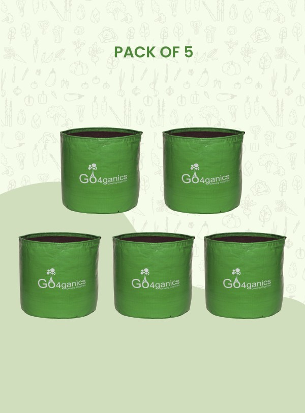 HDPE GROW BAG (5 PCS)