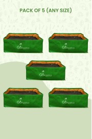 HDPE GROW BAG (Any Size - Total 5 pcs) RECTANGULAR - Choose Size and Qty, Add to Cart (Listed price is for single piece only)