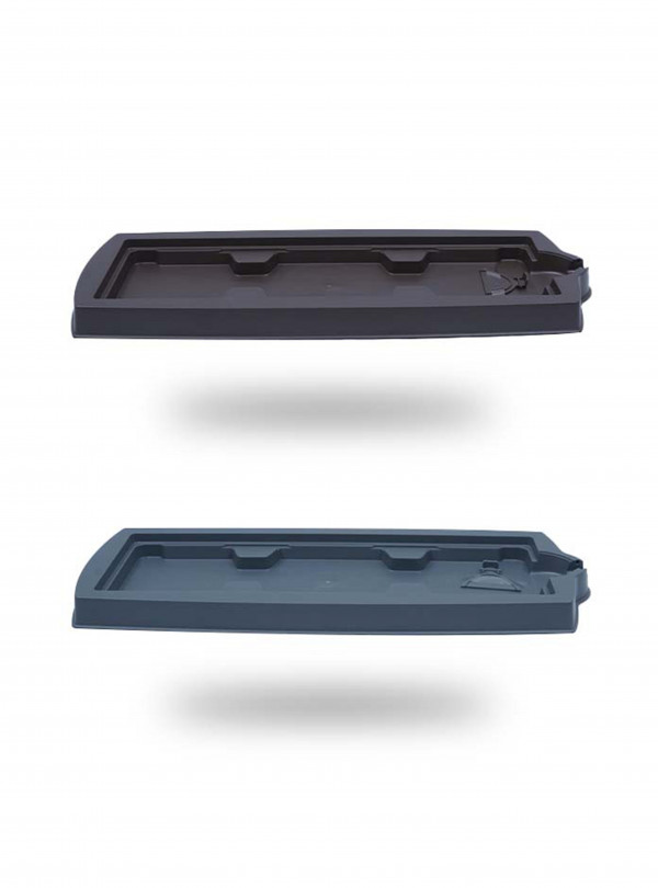 SMART TRAY FOR RECTANGULAR POT 15.7" GREY
